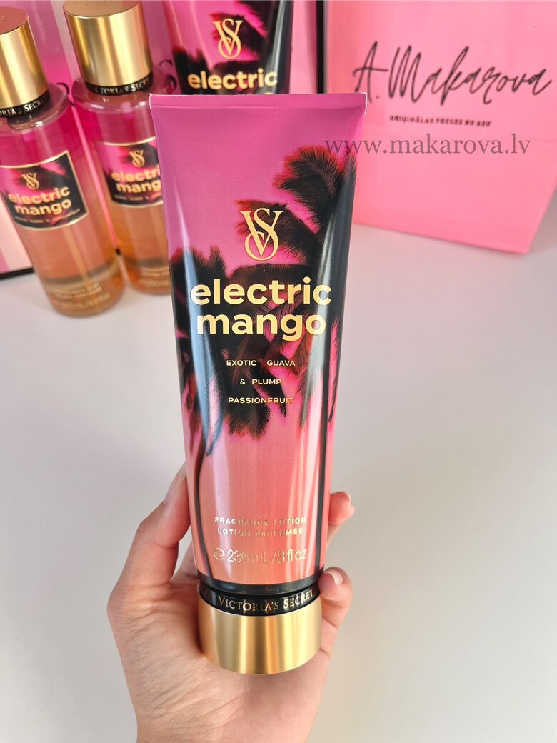 Electric mango parfimēts ķermeņa losjons 236 ml (Victoria’s Secret)