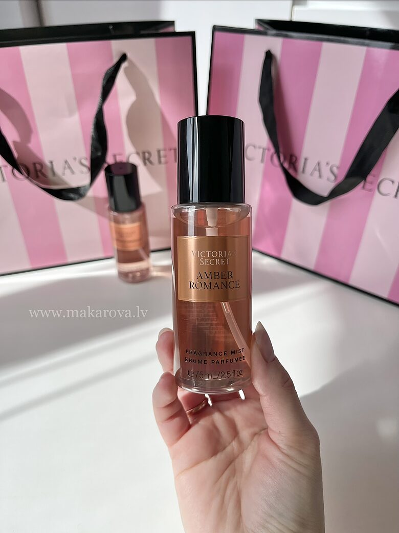 Victoria’s Secret Amber romance mini parfimēts ķermeņa sprejs