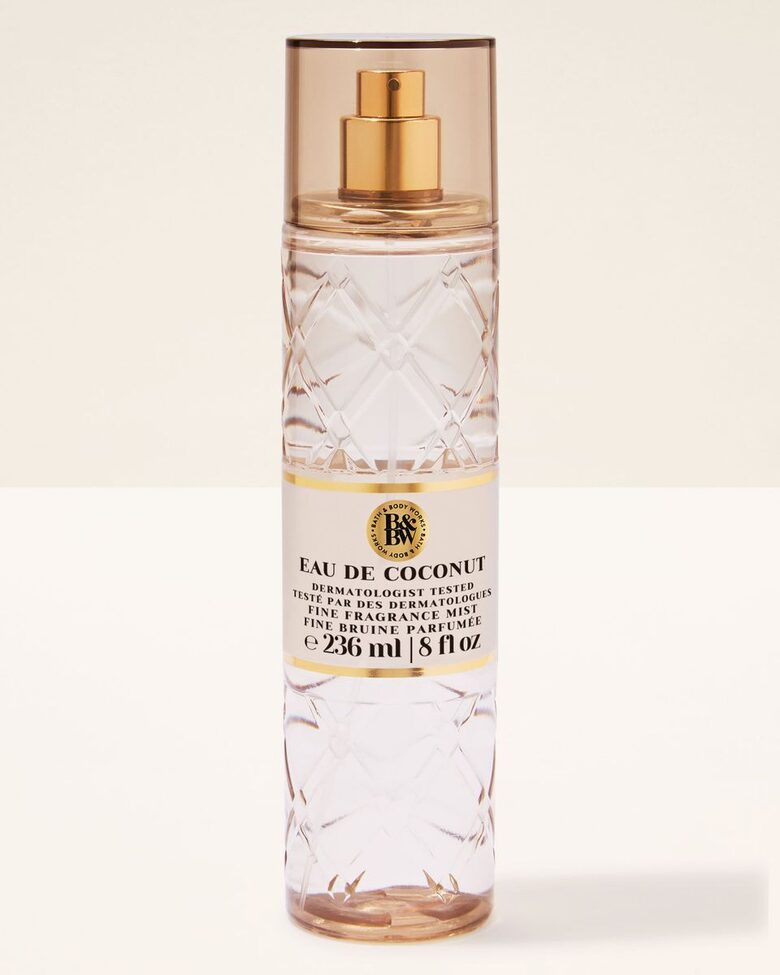 Bath & Body Works Eau de coconut parfimēts ķermeņa sprejs 236 ml 