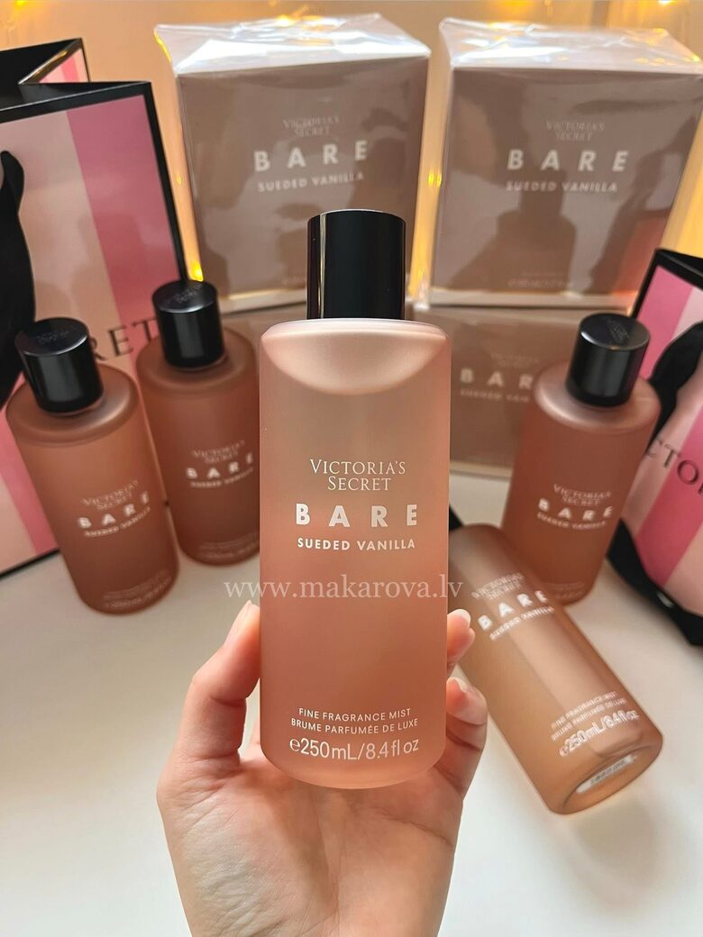 Bare Sueded vanilla parfimēts ķermeņa sprejs (Victoria’s Secret)