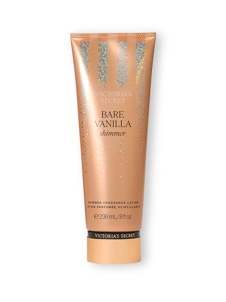 Victoria’s Secret Shimmer Bare vanilla parfimēts ķermeņa losjons ar spīdumiem 236 ml