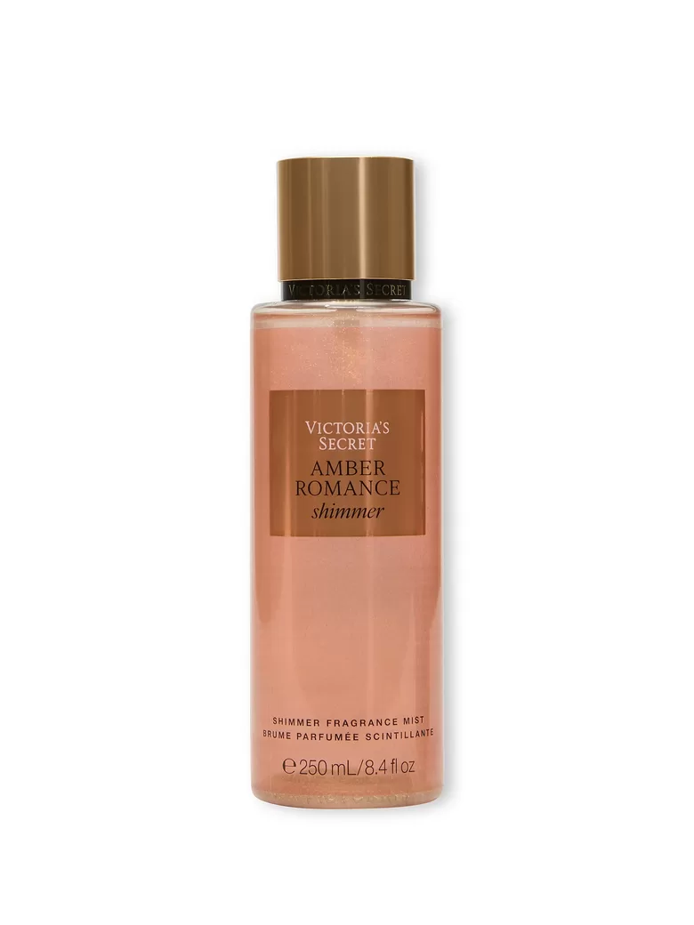 Victoria’s Secret Shimmer Amber romance parfimēts ķermeņa sprejs ar spīdumiem