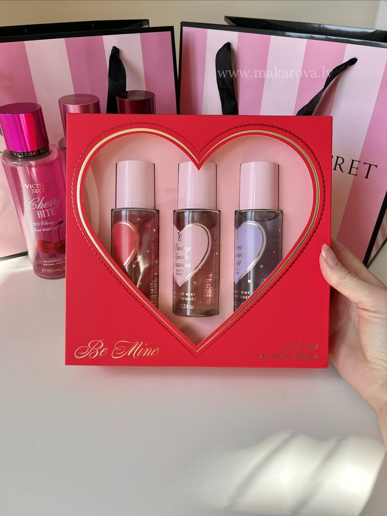 Parfimētu ķermeņa spreju komplekts 3 x 75 ml (Victoria’s Secret)