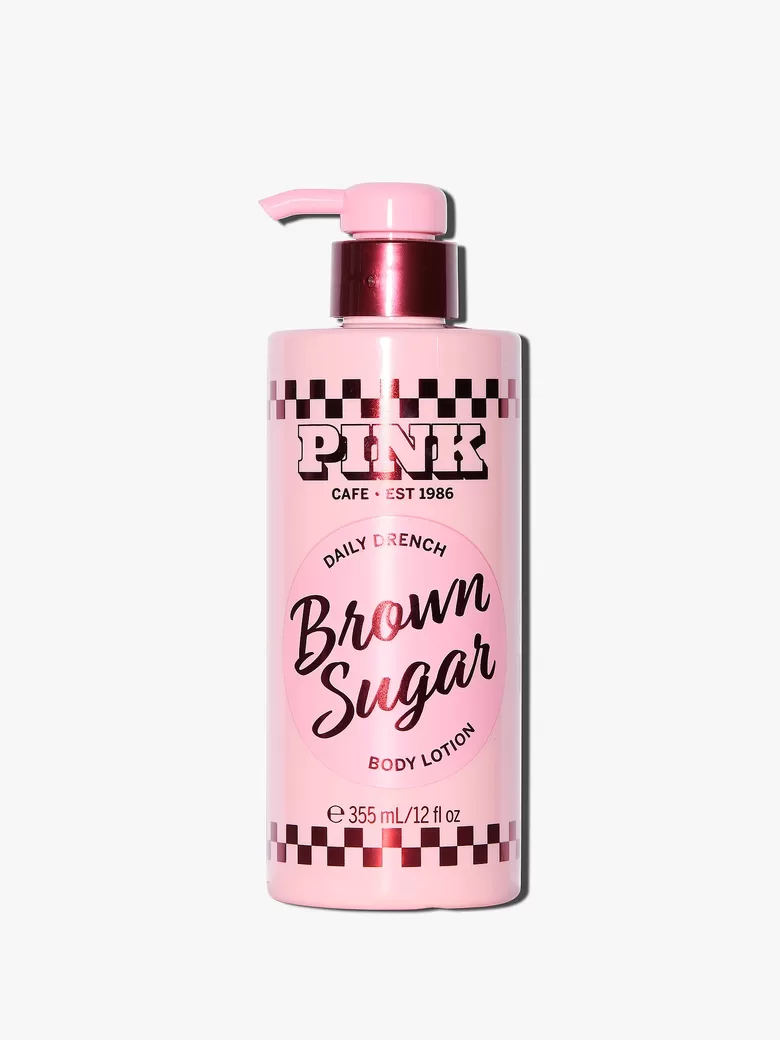 PINK Brown sugar parfimēts ķermeņa losjons 355 ml