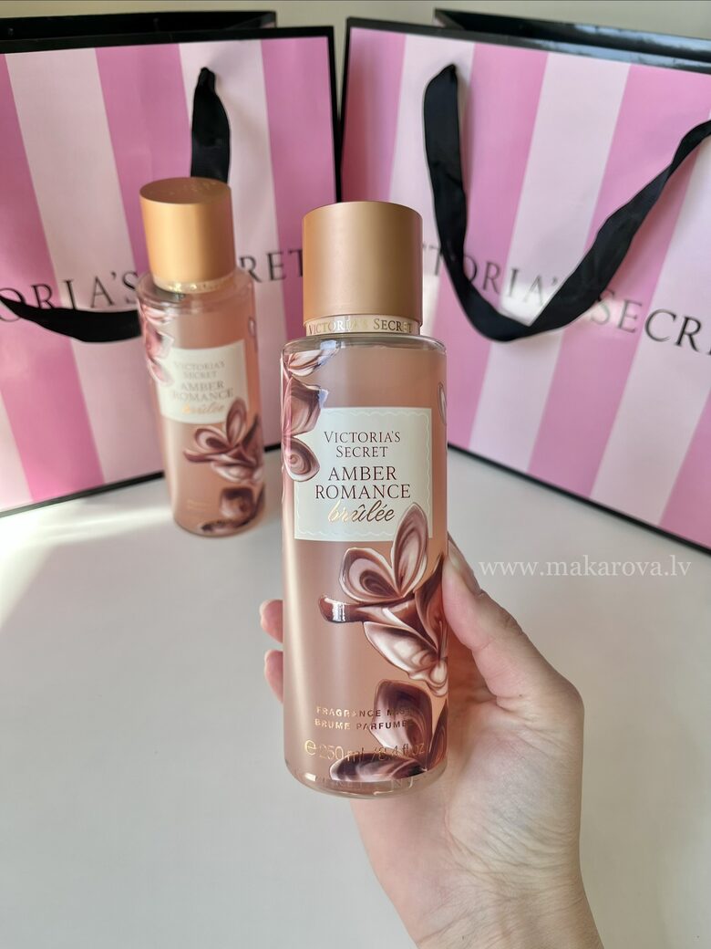 Brulee Amber romance parfimēts ķermeņa sprejs (Victoria’s Secret)