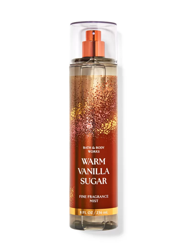 Bath & Body Works Warm vanilla sugar parfimēts ķermeņa sprejs 236 ml