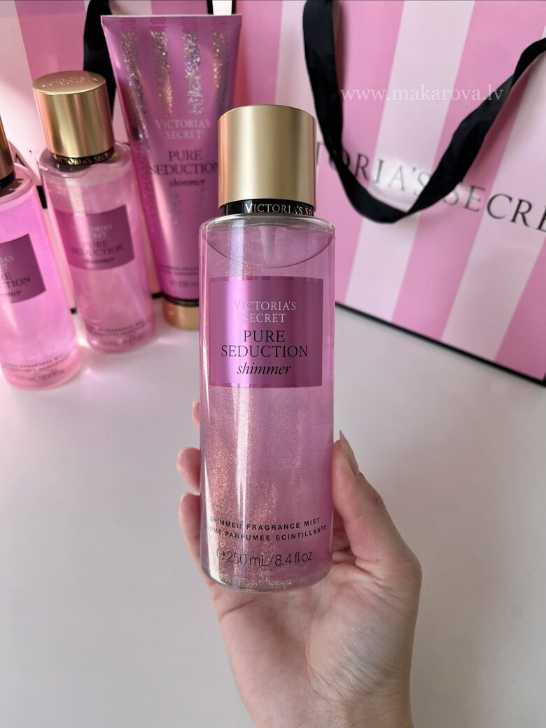 Shimmer Pure seduction parfimēts ķermeņa sprejs ar spīdumiem (Victoria’s Secret)
