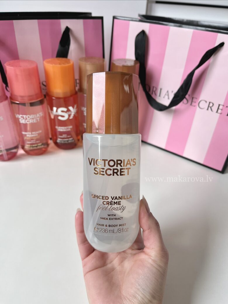 Spiced vanilla creme parfimēts ķermeņa sprejs (Victoria’s Secret)