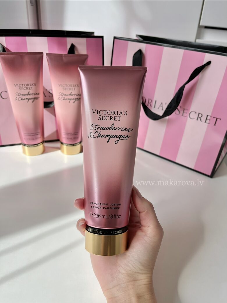 Strawberries & Champagne parfimēts ķermeņa losjons 236 ml (Victoria’s Secret)