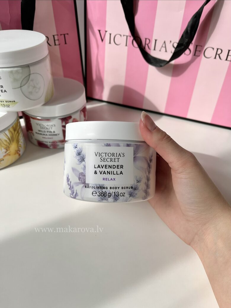 Victoria’s Secret Lavender & vanilla ķermeņa skrubis 368 gr