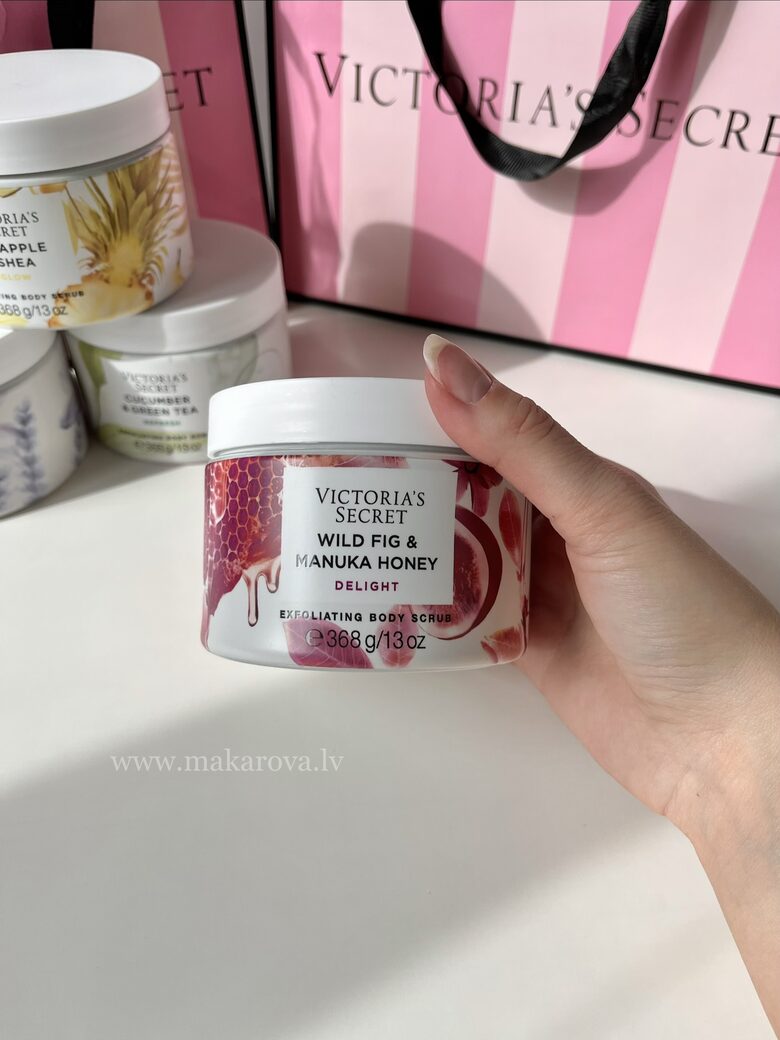 Wild fig & manuka honey ķermeņa skrubis 368 gr (Victoria’s Secret)