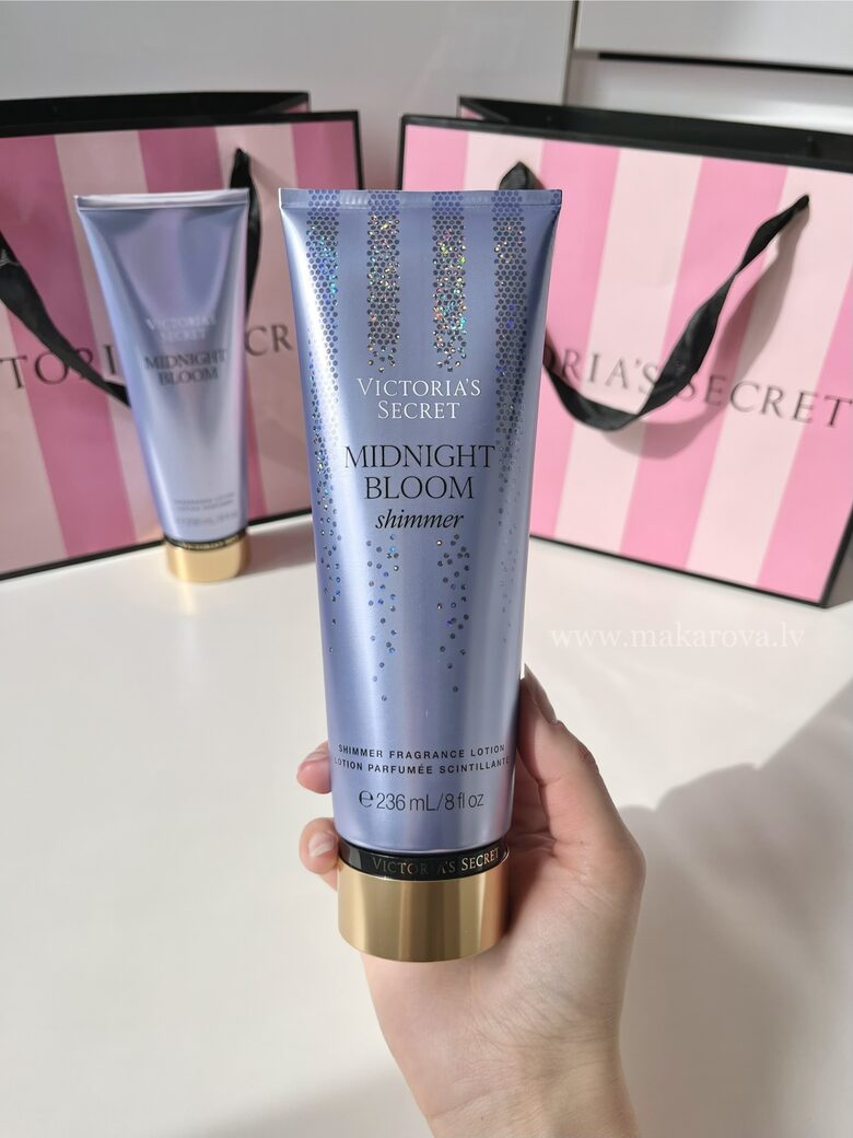 Shimmer Midnight bloom parfimēts ķermeņa losjons ar spīdumiem 236 ml (Victoria’s Secret)