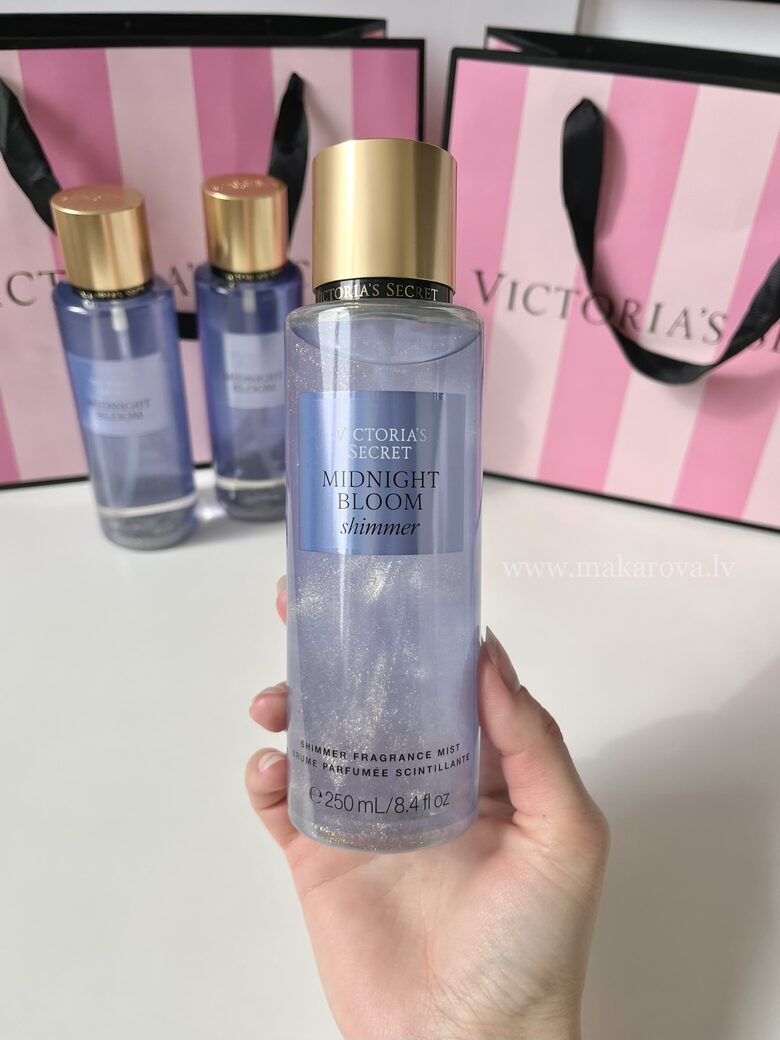 Shimmer Midnight bloom parfimēts ķermeņa sprejs ar spīdumiem (Victoria’s Secret)