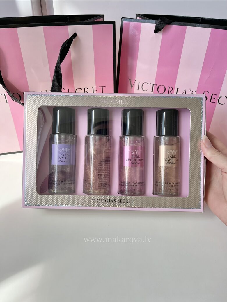 Victoria’s Secret Shimmer mist komplekts 4 x 75 ml