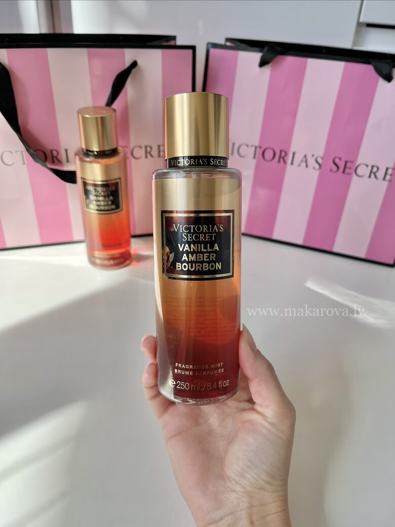 Vanilla amber bourbon parfimēts ķermeņa sprejs (Victoria’s Secret)
