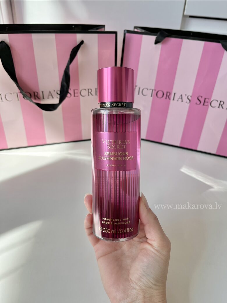 Sensuous Cashmere Rose parfimēts ķermeņa sprejs (Victoria’s Secret)