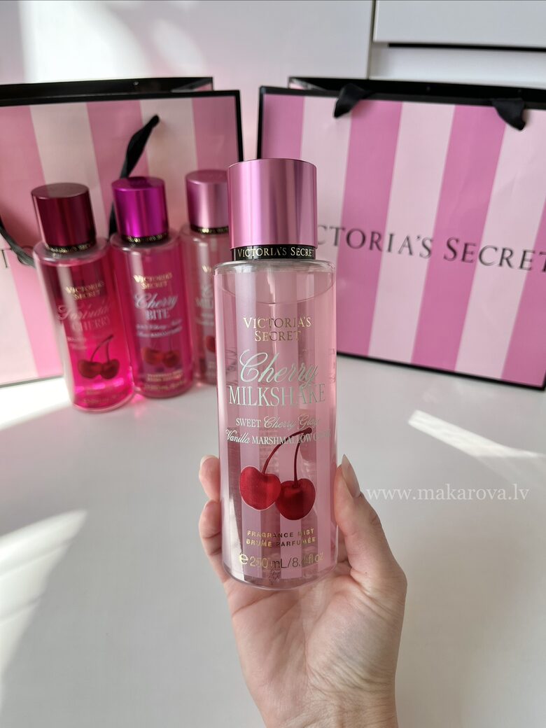 Cherry milkshake parfimēts ķermeņa sprejs (Victoria’s Secret)