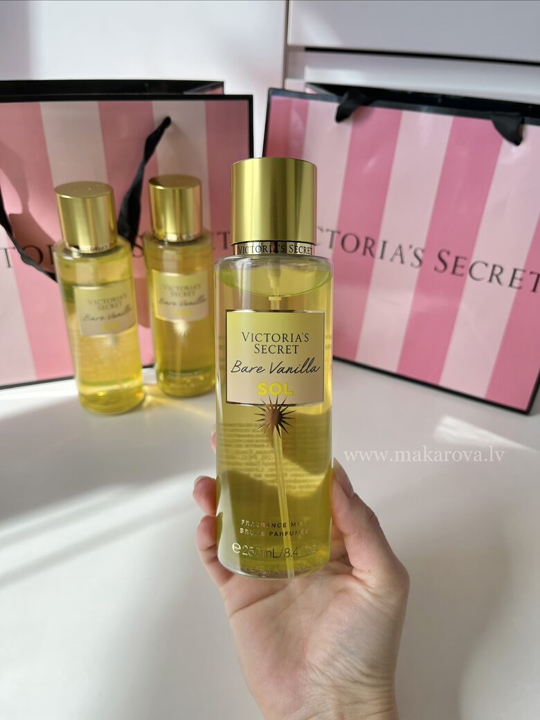 Sol Bare vanilla parfimēts ķermeņa sprejs (Victoria’s Secret)