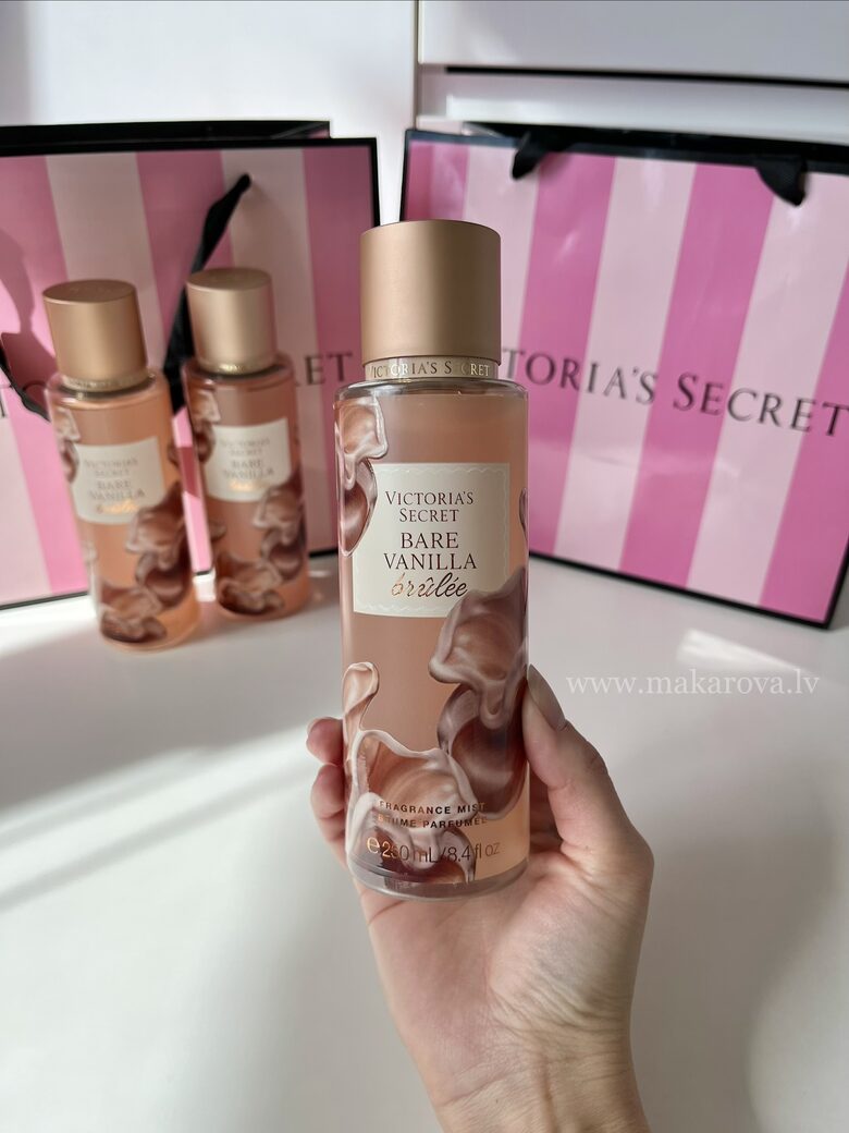 Brulee Bare vanilla parfimēts ķermeņa sprejs (Victoria’s Secret)