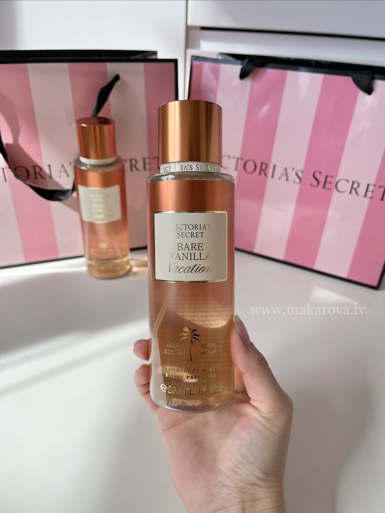 Vacation Bare vanilla parfimēts ķermeņa sprejs (Victoria’s Secret)