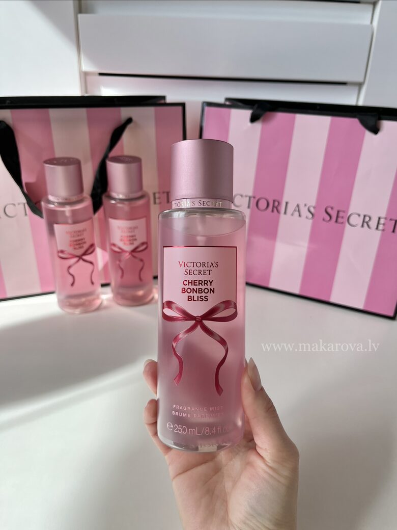 Cherry Bonbon Bliss parfimēts ķermeņa sprejs (Victoria’s Secret)