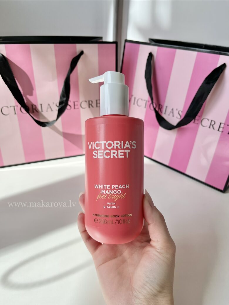 Victoria’s Secret White peach mango parfimēts ķermeņa losjons 296 ml
