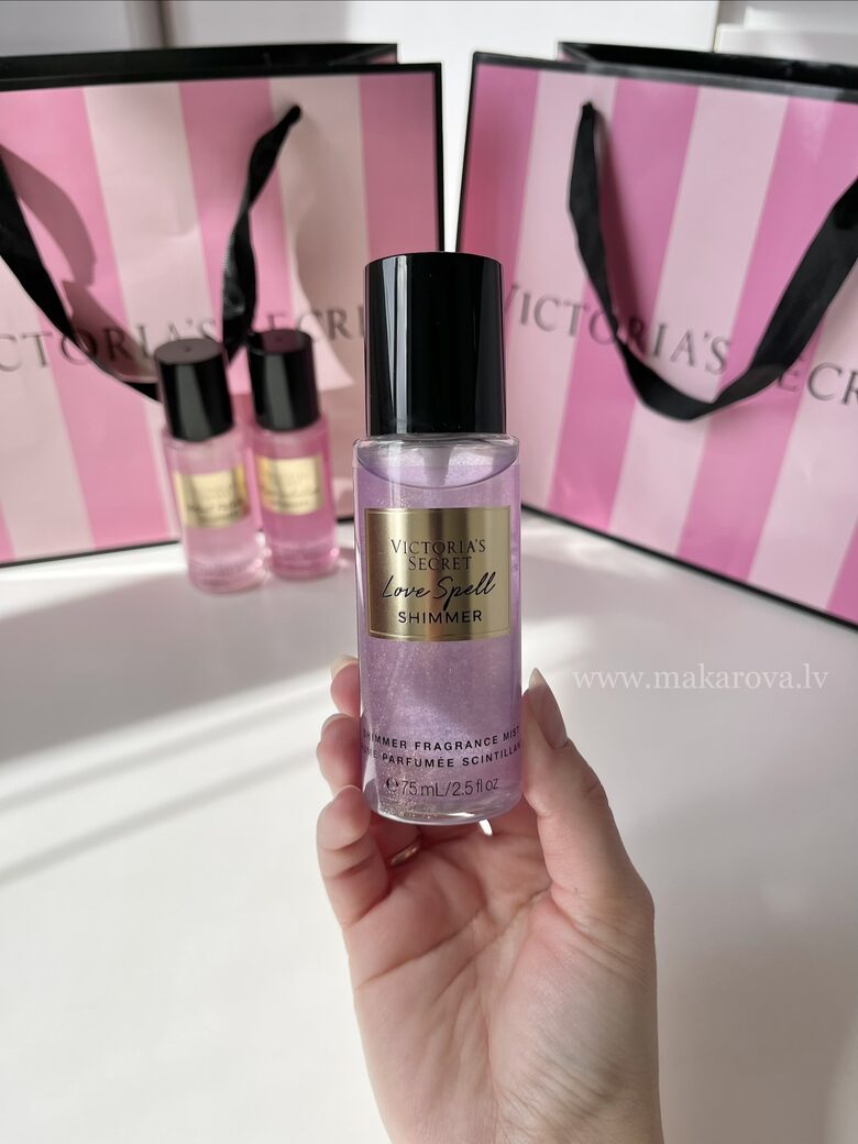 Victoria’s Secret Shimmer Love spell parfimēts ķermeņa sprejs ar spīdumiem