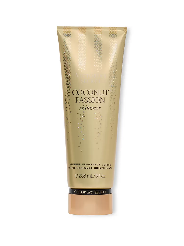 Victoria’s Secret Shimmer Coconut passion parfimēts ķermeņa losjons ar spīdumiem 236 ml