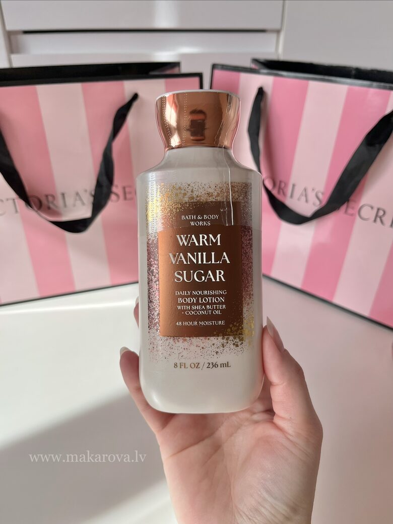 Bath & Body Works Warm vanilla sugar ķermeņa losjons 236 ml