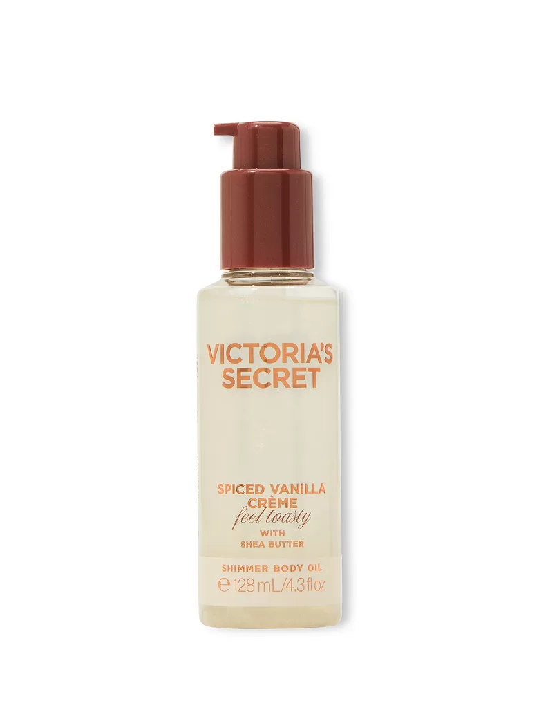 Victoria’s secret Spiced vanilla creme ķermeņa eļļa ar spīdumiem 128 ml