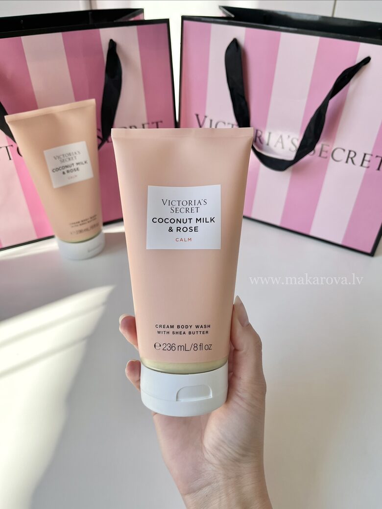 Coconut milk & rose krēmveida dušas želeja 236 ml (Victoria’s Secret)