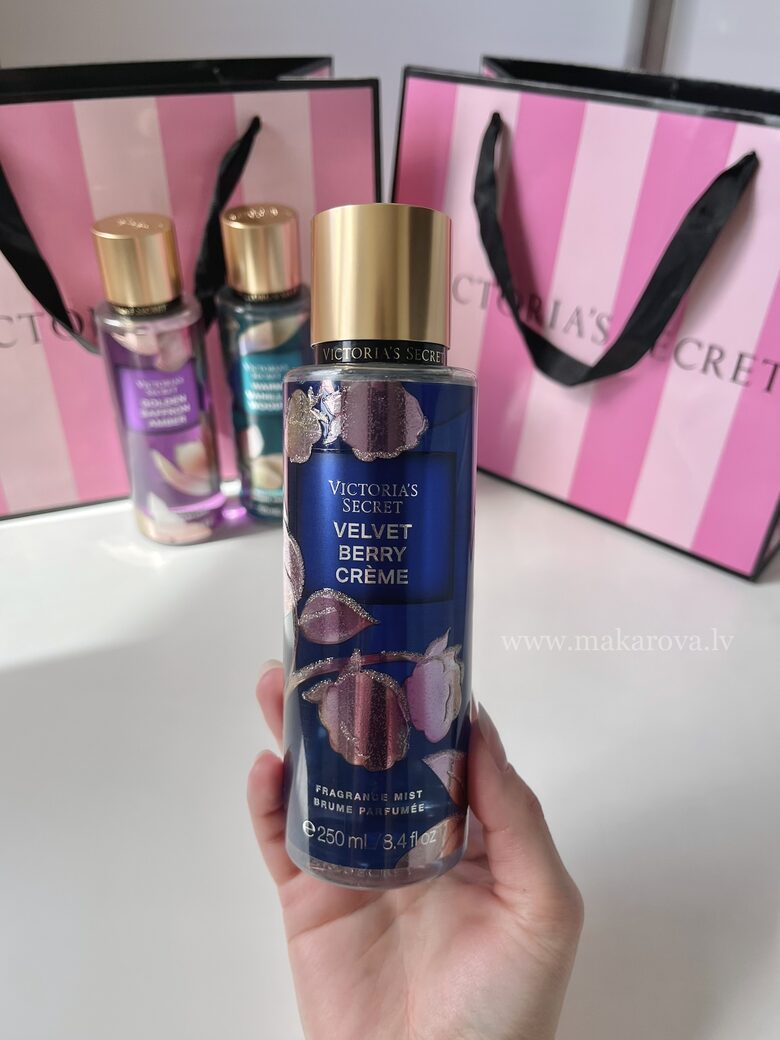 Victoria’s Secret Velvet berry creme parfimēts ķermeņa sprejs