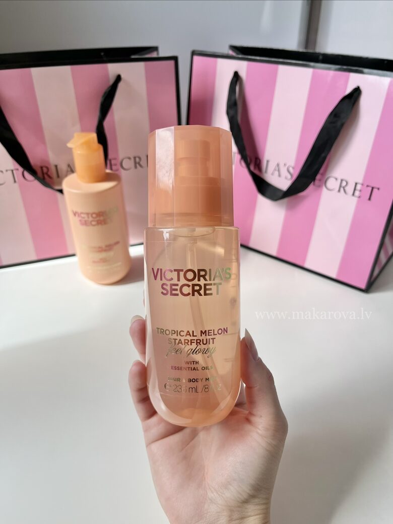 Tropical Melon Starfruit parfimēts ķermeņa sprejs (Victoria’s Secret)