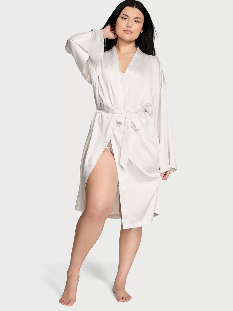Victoria’s secret Satin Midi Robe halāts