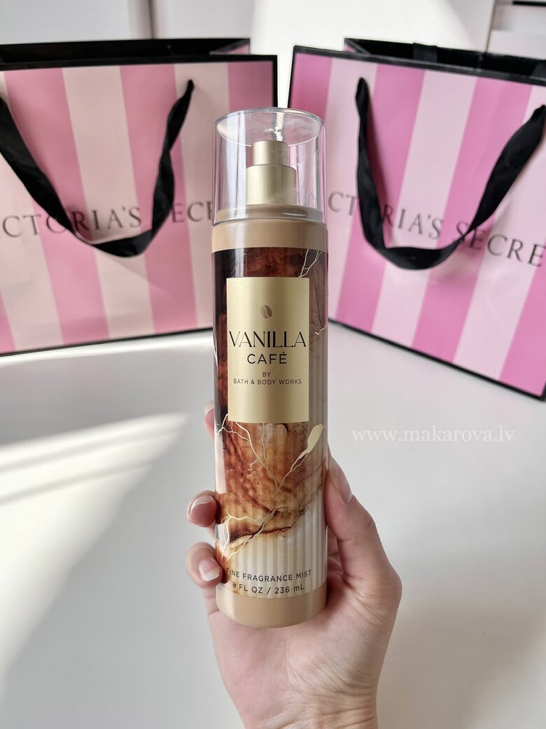 Bath & Body Works Vanilla Café parfimēts ķermeņa sprejs 236 ml