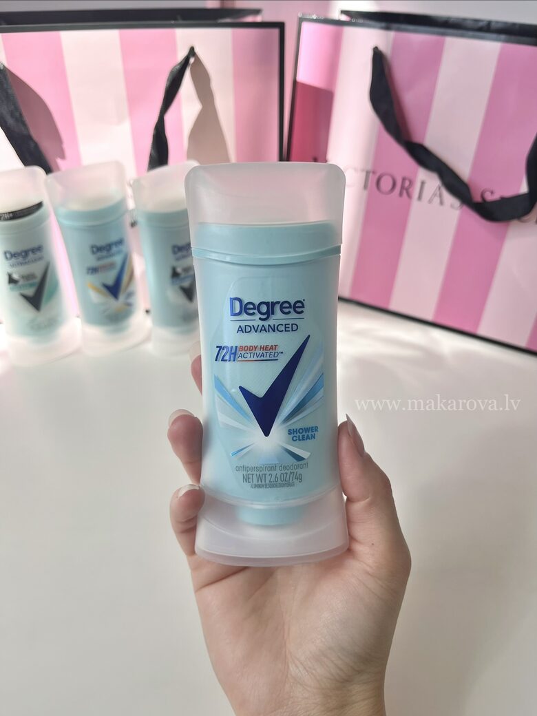 Sieviešu Degree Shower clean sausais antiperspirants-dezodorants 74 gr.