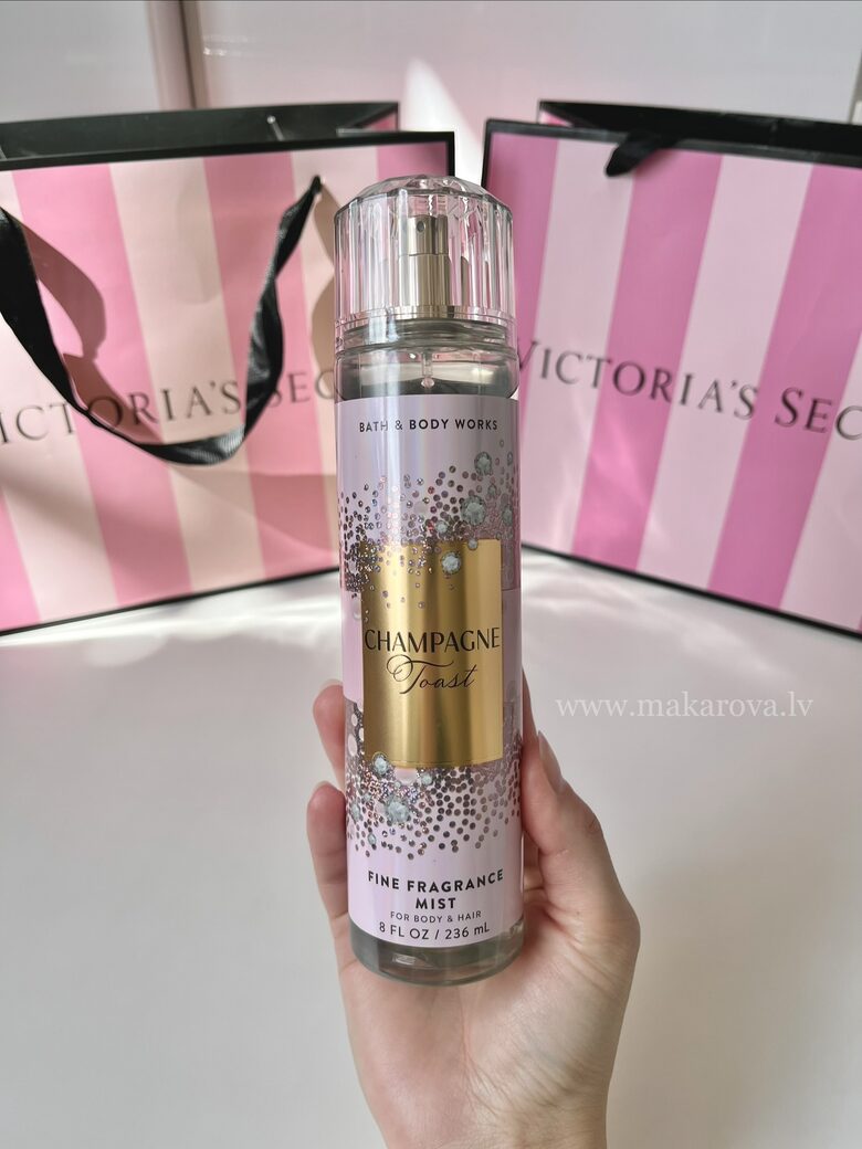 Bath & Body Works Champagne Toast parfimēts ķermeņa sprejs 236 ml
