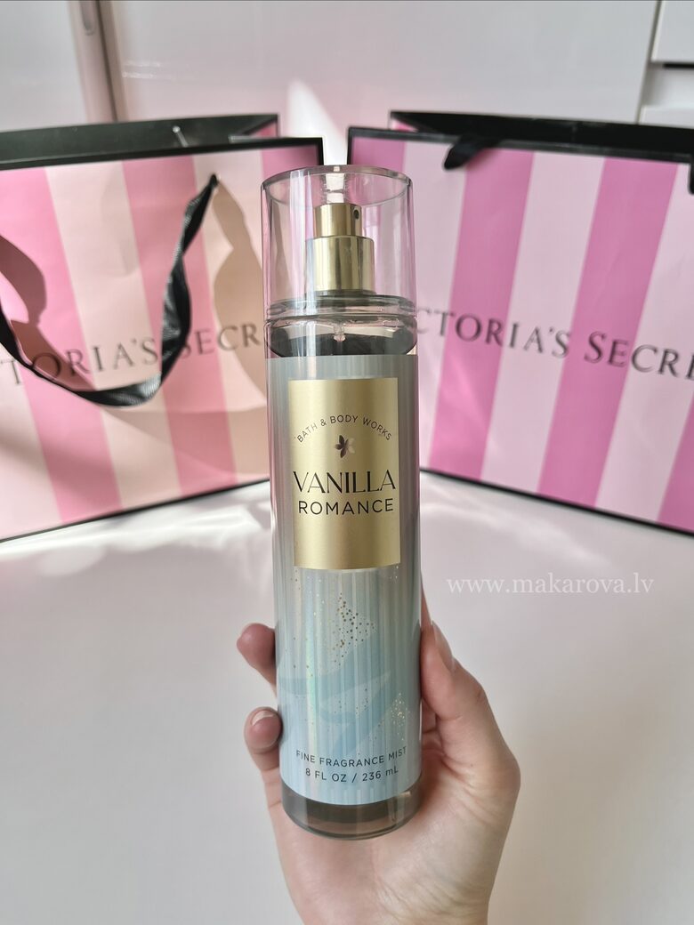 Bath & Body Works Vanilla romance ķermeņa sprejs 236 ml 