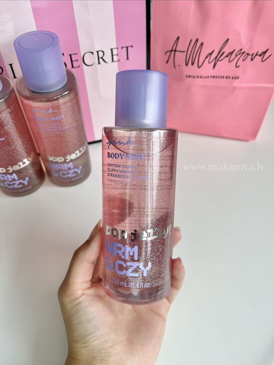 PINK Pop Jelly! Warm & cozy parfimēts ķermeņa sprejs