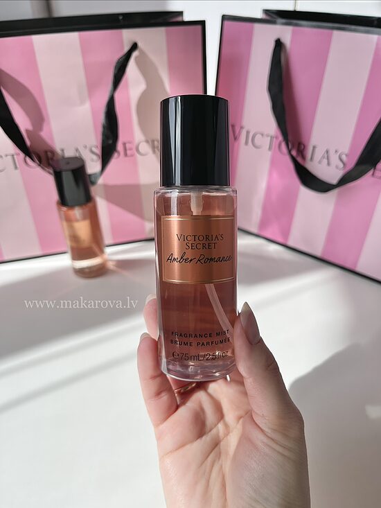 Victoria’s Secret Amber romance mini parfimēts ķermeņa sprejs 75 ml