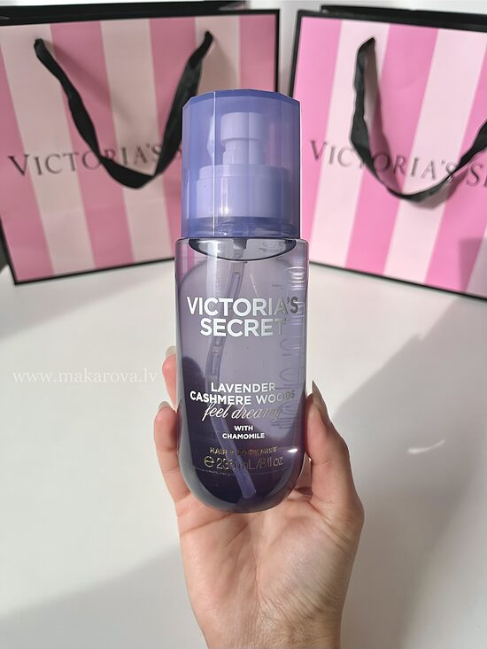 Victoria’s Secret Lavender cashmere woods parfimēts ķermeņa sprejs