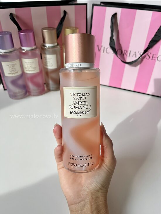 Victoria’s Secret Whipped Amber romance parfimēts ķermeņa sprejs