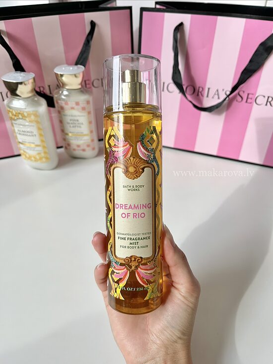 Bath & Body Works Dreaming of Rio parfimēts ķermeņa sprejs 236 ml 