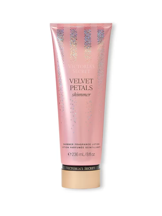 Victoria’s Secret Shimmer Velvet petals parfimēts ķermeņa losjons ar spīdumiem 236 ml