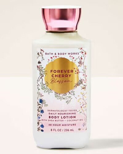 Bath & Body Works Forever cherry blossom parfimēts ķermeņa losjons 236 ml 