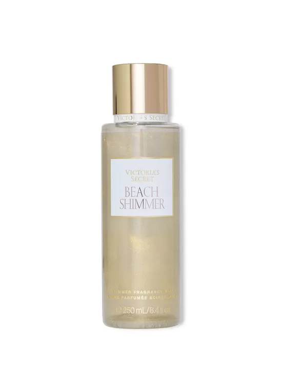 Victoria’s Secret Beach shimmer parfimēts ķermeņa sprejs ar spīdumiem