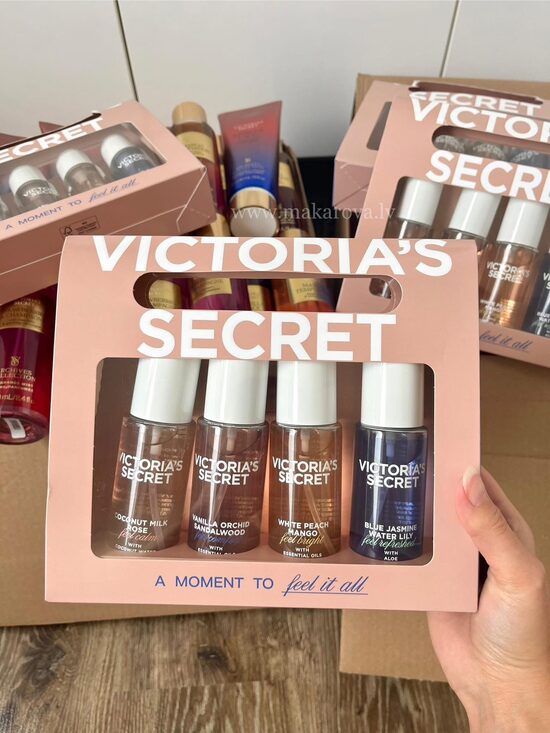 Victoria’s Secret Natural kolekcijas spreju komplekts 4 x 75 ml