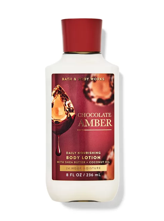 Bath & Body Works Chocolade amber ķermeņa losjons 236 ml