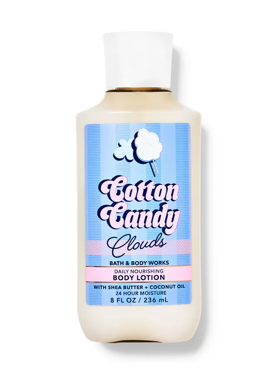 Bath & Body Works Cotton Candy Clouds parfimēts ķermeņa losjons 236 ml