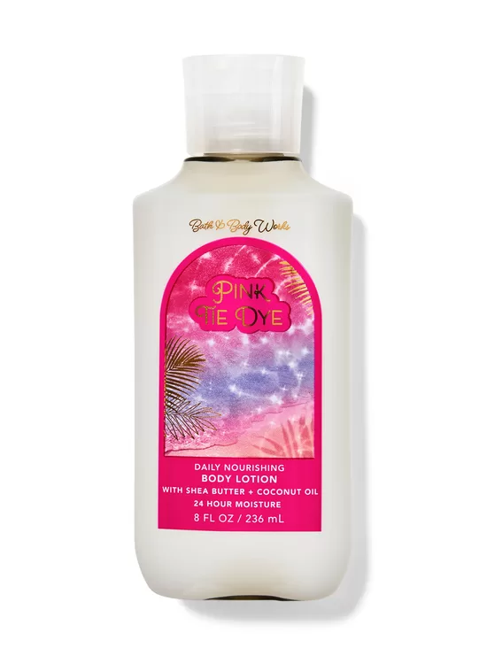 Bath & Body Works Pink tie dye ķermeņa losjons 236 ml